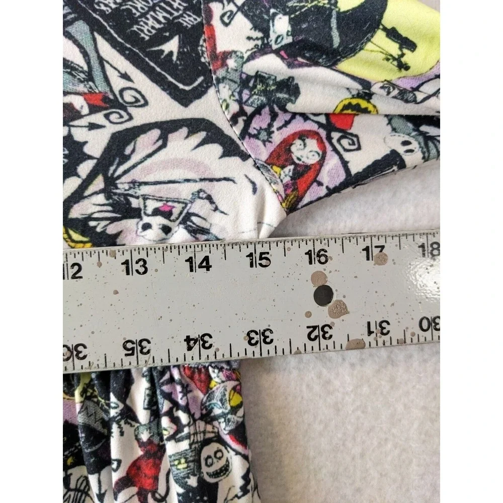 Dash Of Glitter Girls Shirt Top Size 5XL Long Sleeve Nightmare Before Christmas